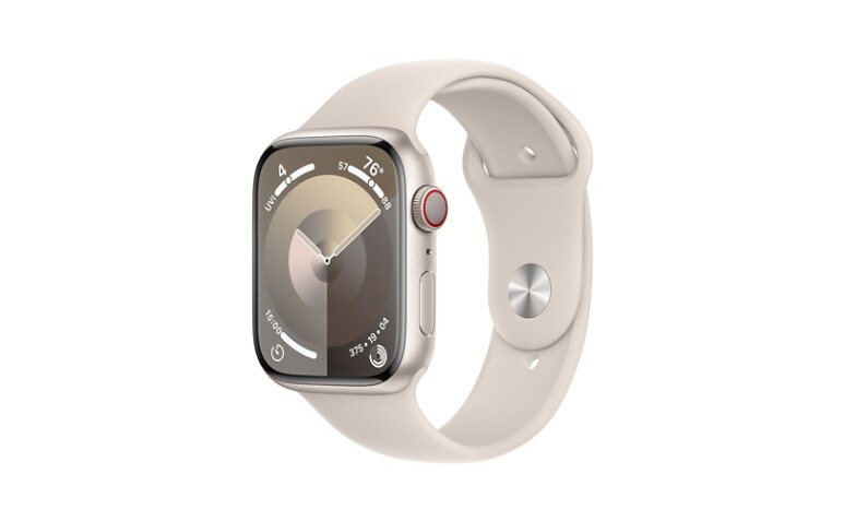 Apple Watch Series 9 (GPS + Cellular) - 45mm Starlight Aluminum 