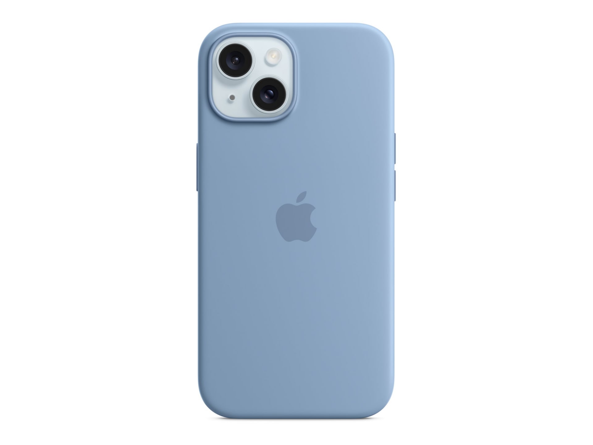 iPhone 15 Silicone Case with MagSafe - Winter Blue