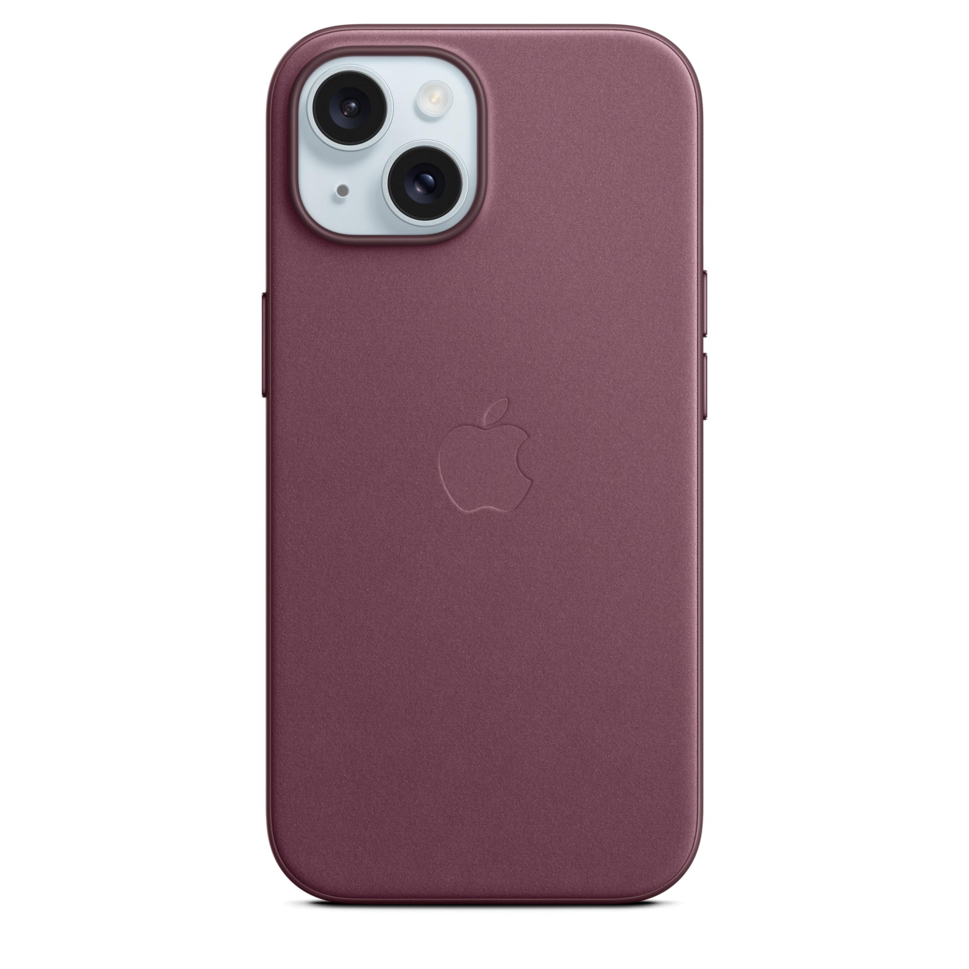 Apple FineWoven Case with MagSafe - For iPhone 15 - Mulberry