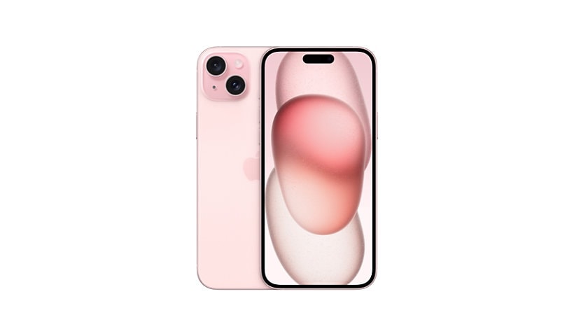 Apple iPhone 15 Plus - Pink - 5G smartphone - 256 GB - Wi-Fi + Cellular - 2023