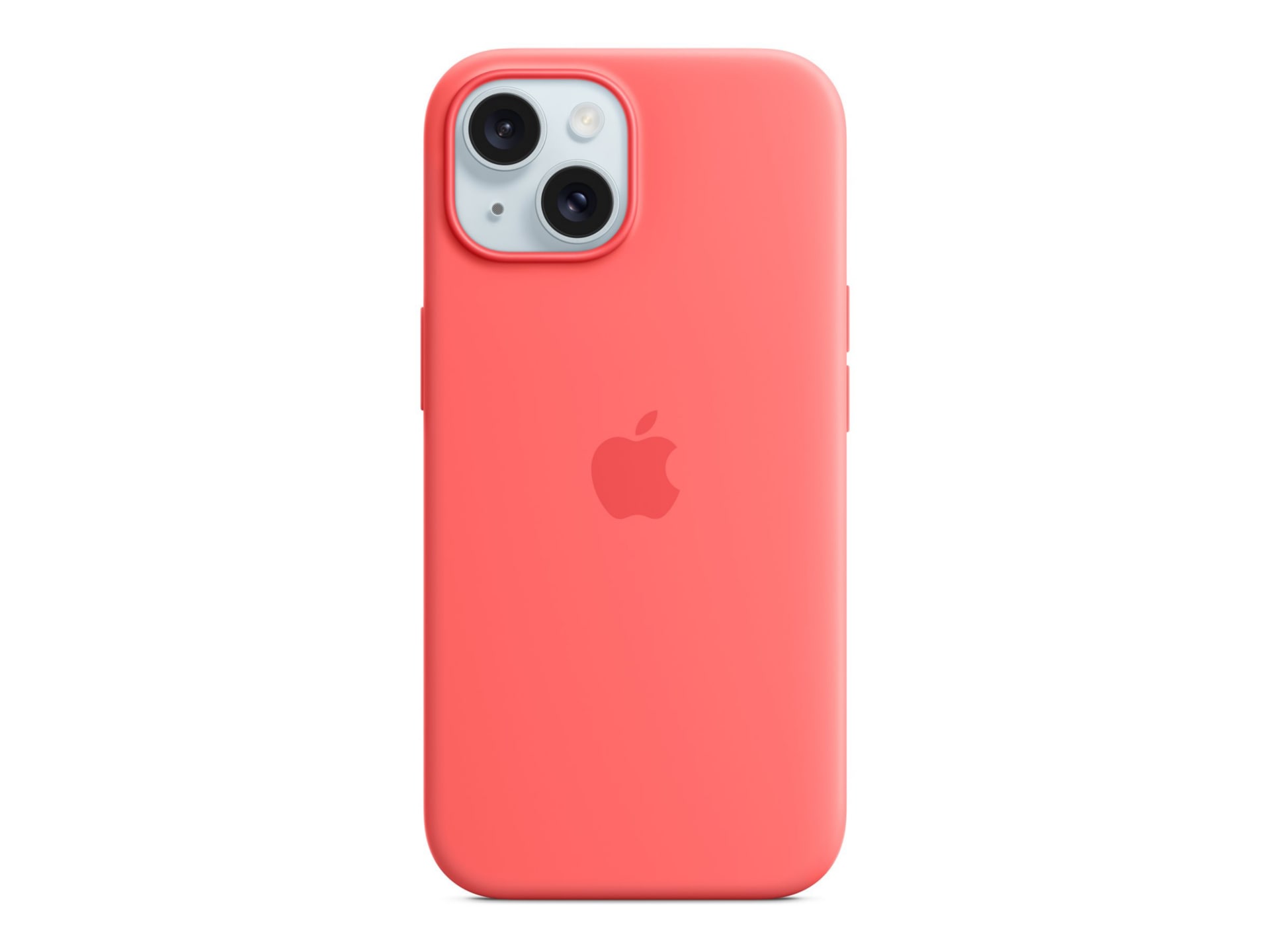 iPhone 15 Silicone Case with MagSafe - Guava