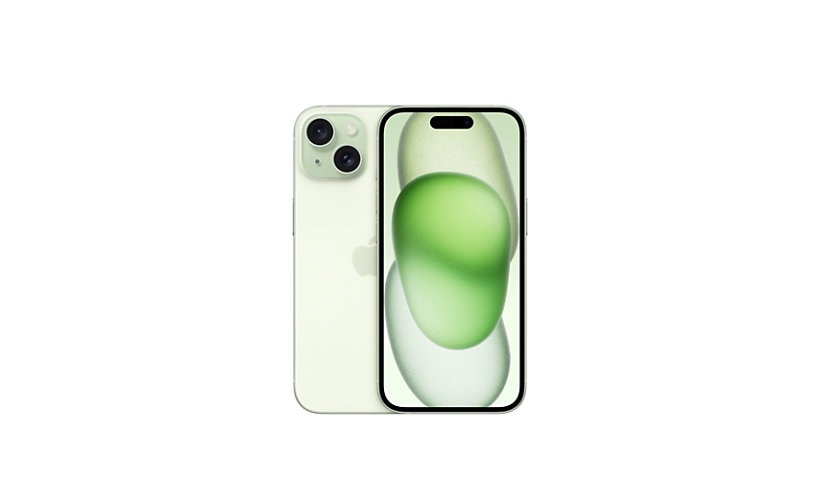 Apple iPhone 15 - Green - 5G smartphone - 512 GB - Wi-Fi + Cellular - 2023
