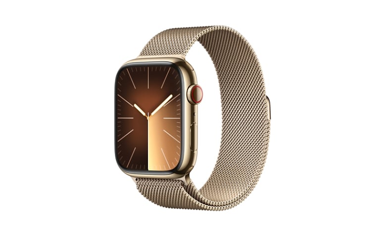 Apple Watch Series 9 (GPS + Cellular) - 45mm Gold Stainless Steel