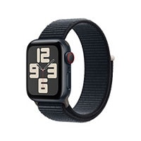 Apple Watch SE 2nd gen (GPS + Cell) 40mm Midnight Aluminum w Sport Loop