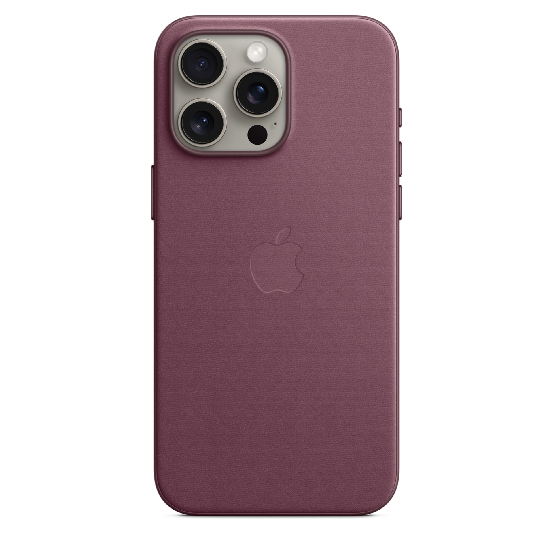 Apple FineWoven Case with MagSafe - For iPhone 15 Pro Max - Mulberry