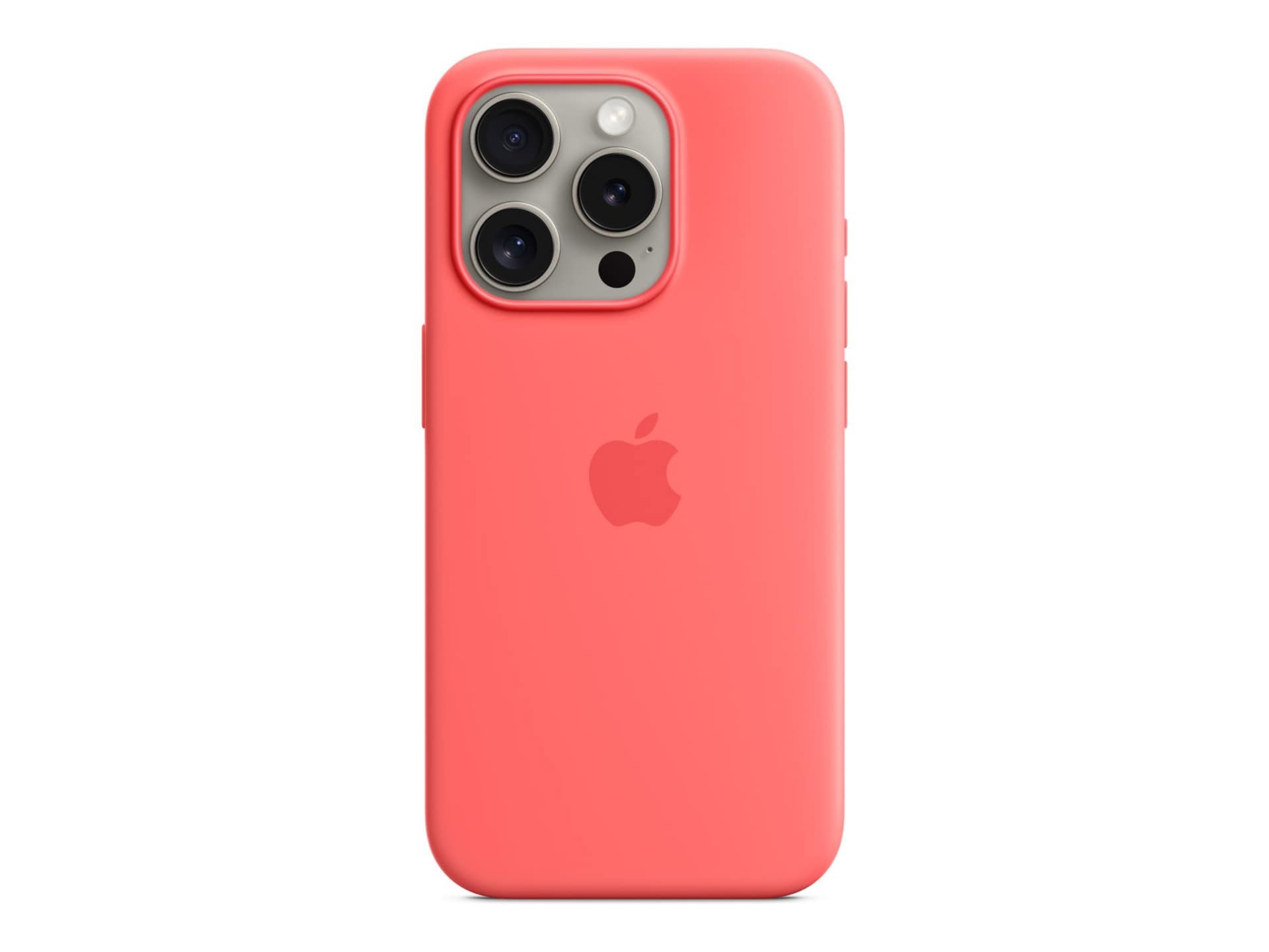 iPhone 15 Pro Silicone Case with MagSafe - Guava