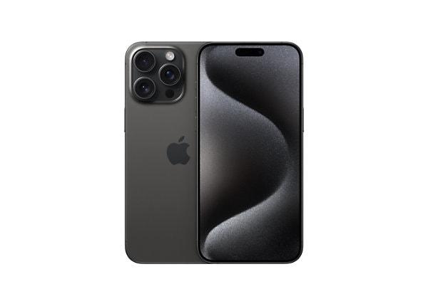 Apple iPhone 15 Pro Max - Black Titanium - 5G smartphone - 512 GB - Wi-Fi +  Cellular - 2023 - MU6A3LL/A - Cell Phones
