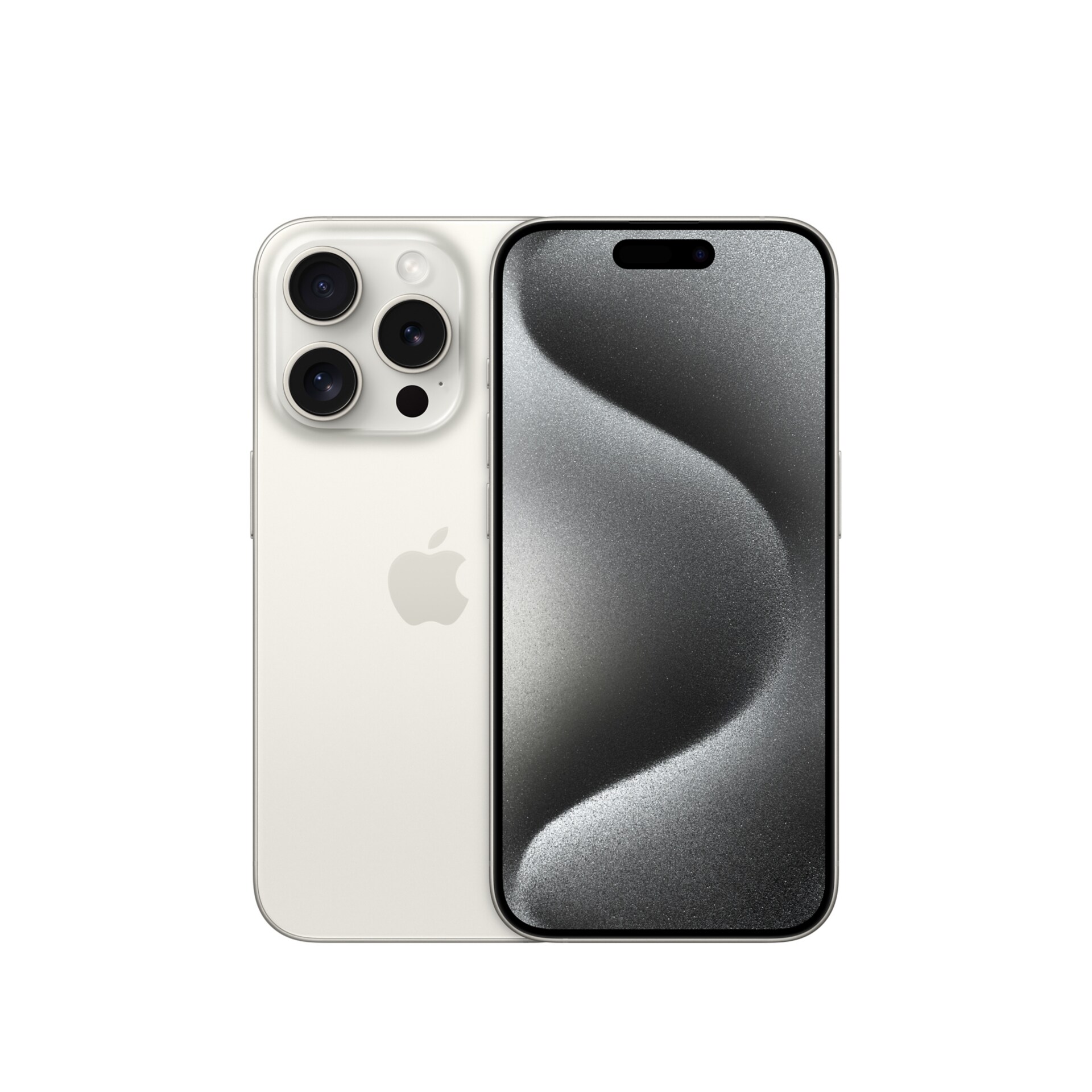 Apple iPhone 15 Pro - White Titanium - 5G smartphone - 256 GB