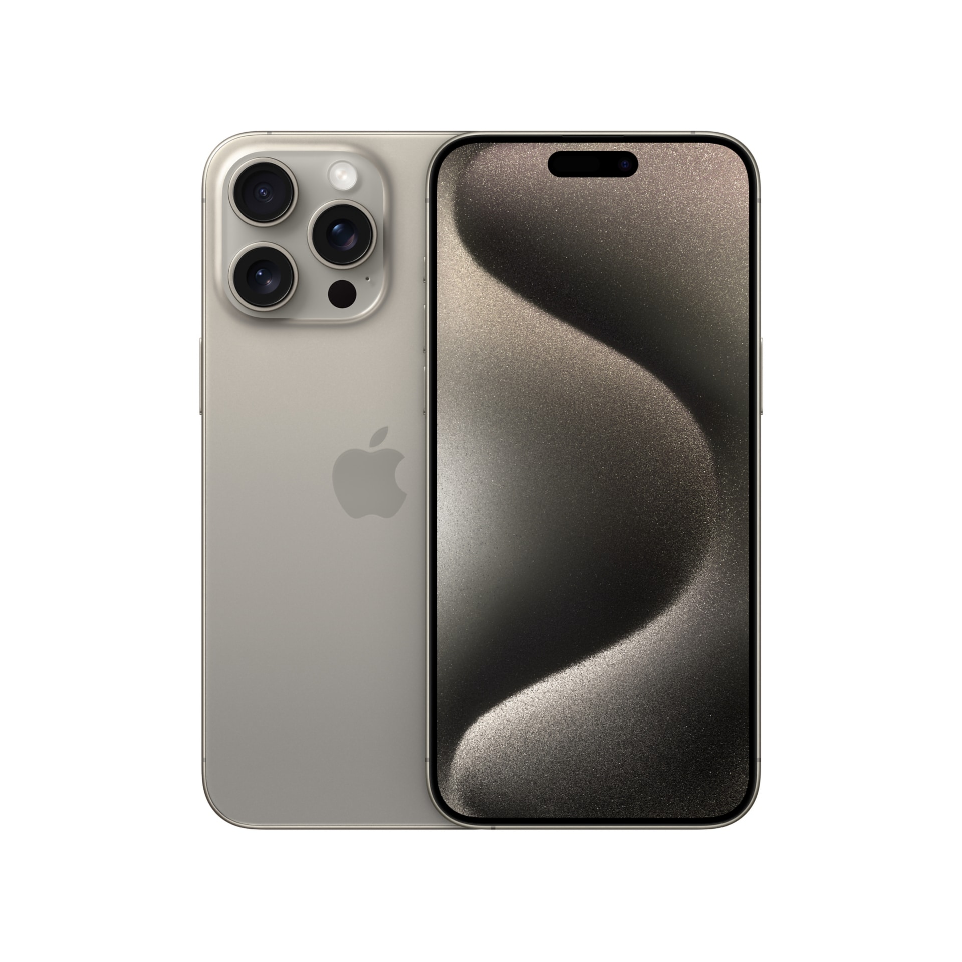 Apple iPhone 15 Pro Max - Natural Titanium - 5G smartphone - 256 GB - Wi-Fi + Cellular - 2023