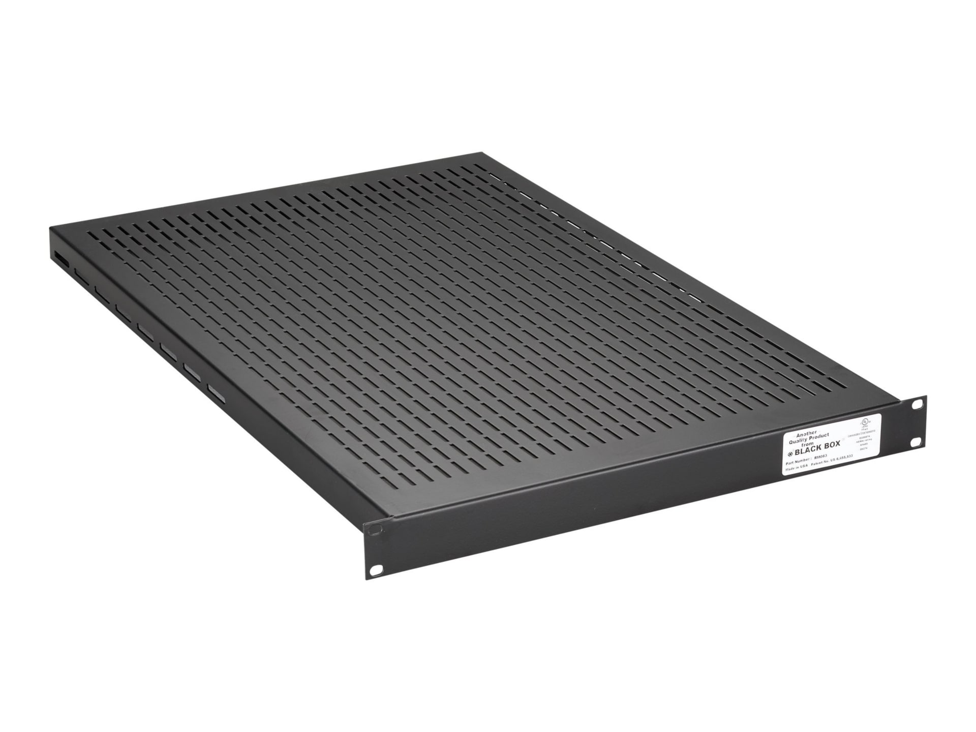 Black Box Adjustable Shelf - rack shelf - 1U