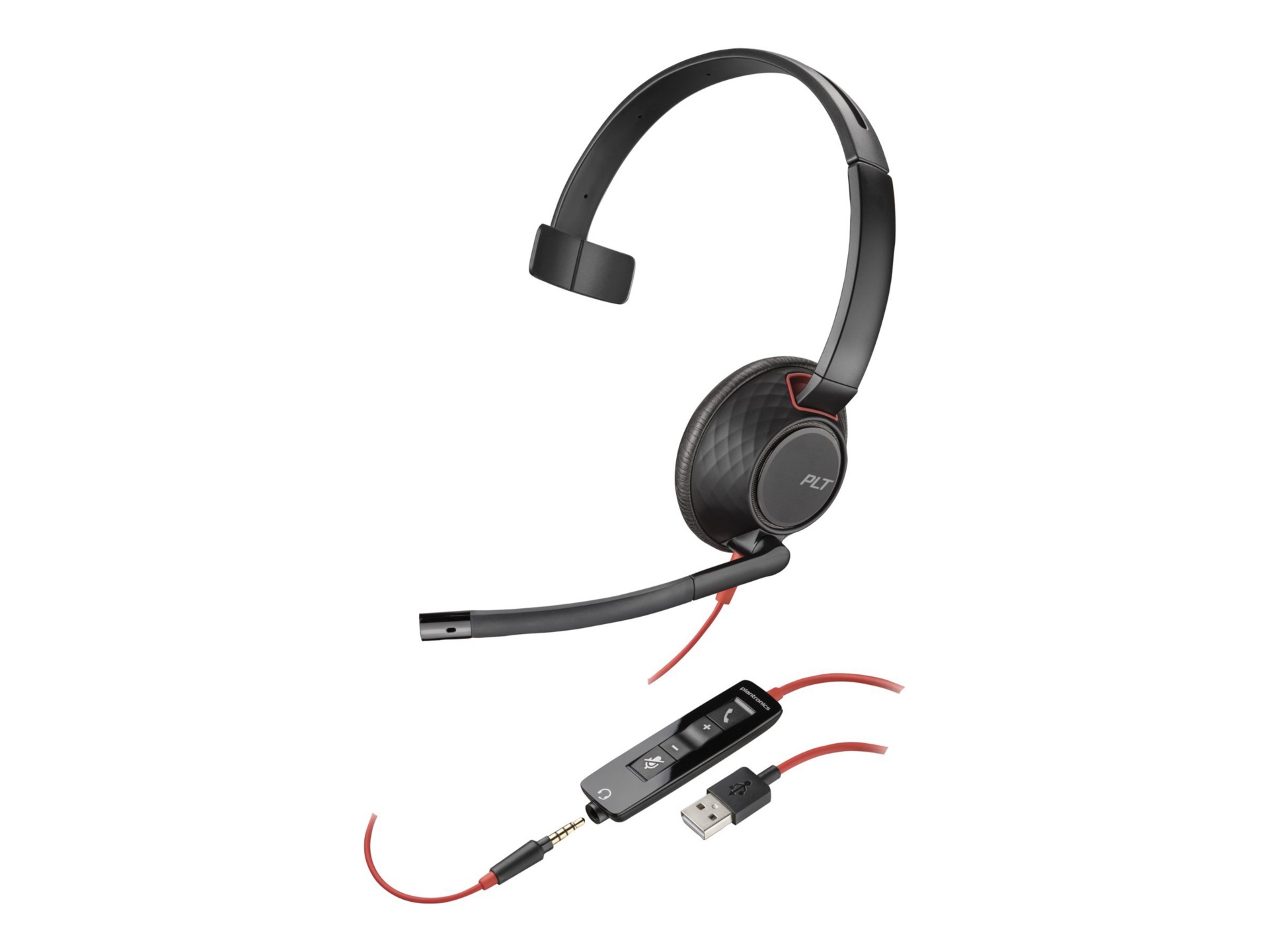 Poly Blackwire 5210 Monaural USB-A Headset