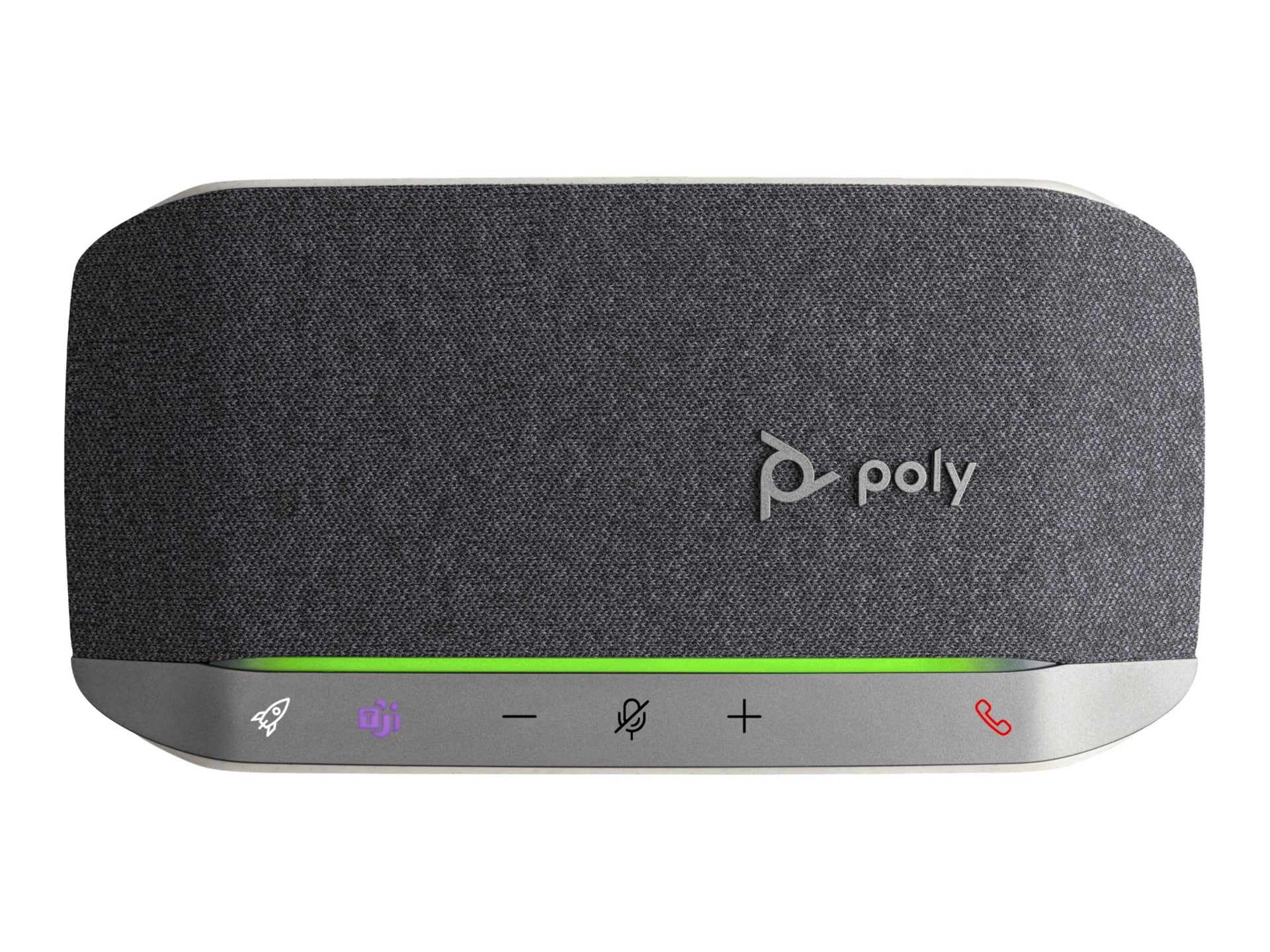 Poly Sync 20-M Wired/Wireless Speakerphone - Microsoft Teams - Silver