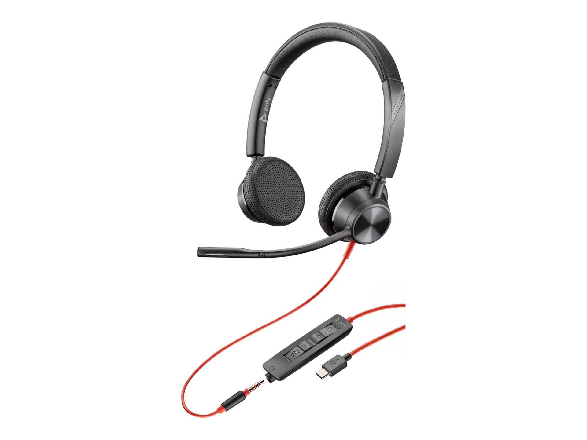 HP POLY BLACKWIRE 3325 USB-C  HEADSET - 76J22AA