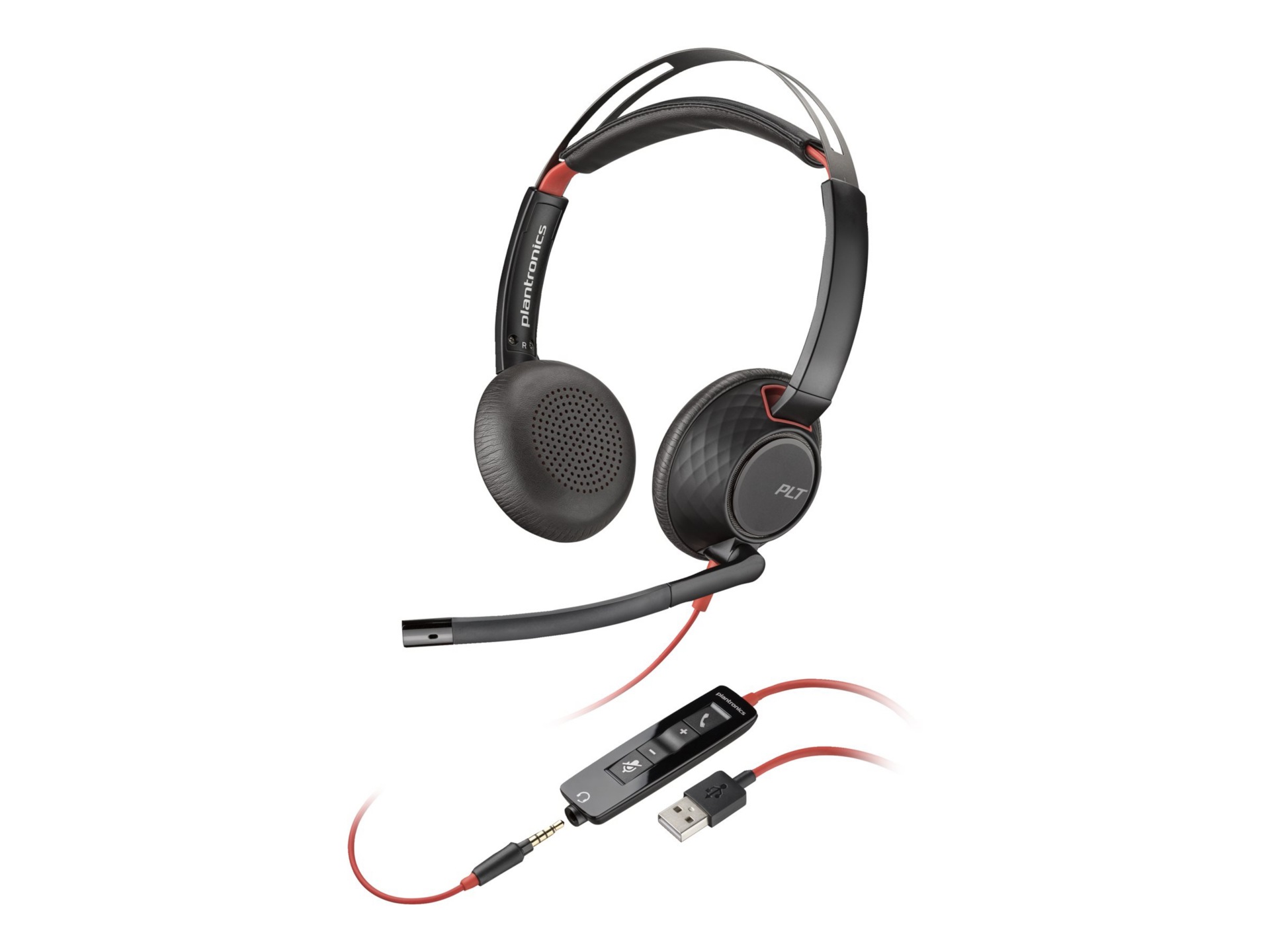 Poly Blackwire 5220 Stereo USB-A Headset TAA