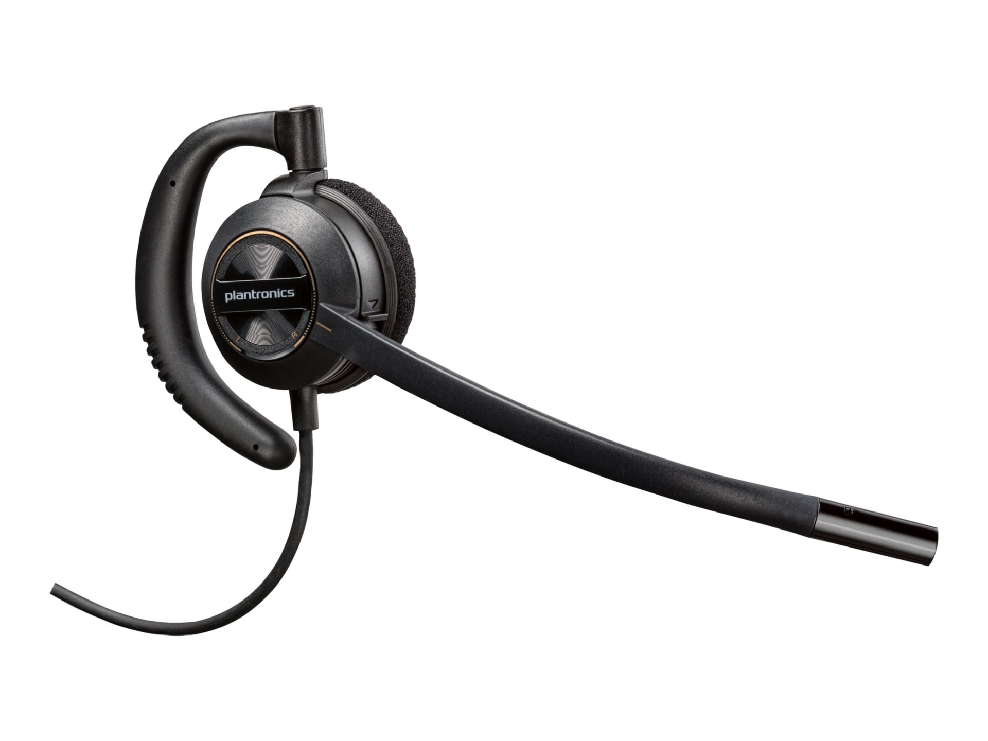 Poly EncorePro HW530D Wired Headset - Quick Disconnect - TAA Compliant