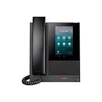 Poly CCX 400 IP Phone - Corded - Corded - Desktop, Wall Mountable - Black - TAA Compliant