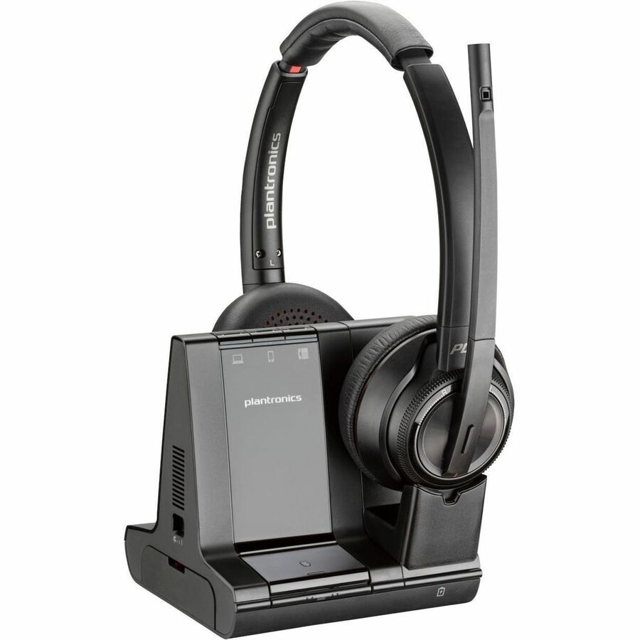 Thumbnail 3 of 5 for Poly Savi 8220 Office Stereo DECT 1920-1930 MHz Headset TAA