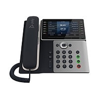Poly Edge E550 IP Phone - Corded - Corded/Cordless - Bluetooth, Wi-Fi - Des
