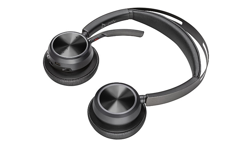 Poly Voyager Focus 2 USB-A Headset With Charging Stand