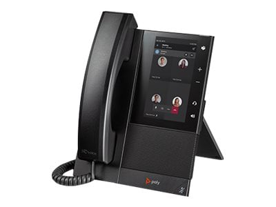 Poly CCX 500 IP Phone - Corded - Corded - Bluetooth - Desktop, Wall Mountab