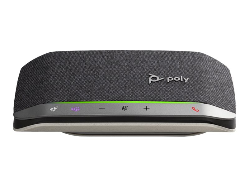Poly Sync 20+ Wired/Wireless Bluetooth Speakerphone - Microsoft Teams - Sil