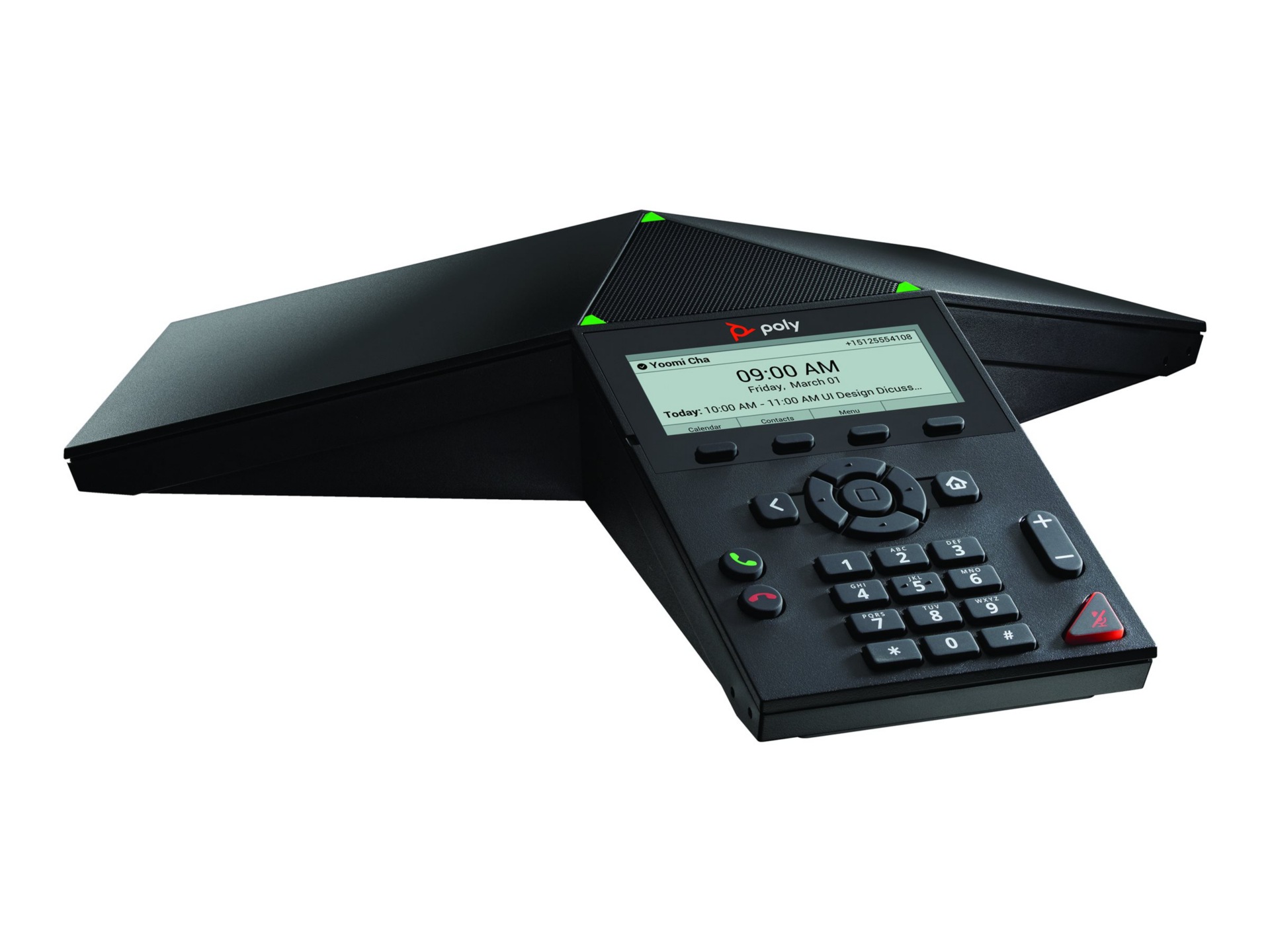Thumbnail 3 of 8 for Poly Trio 8300 IP Conference Station - Corded - Wi-Fi, Bluetooth - Black