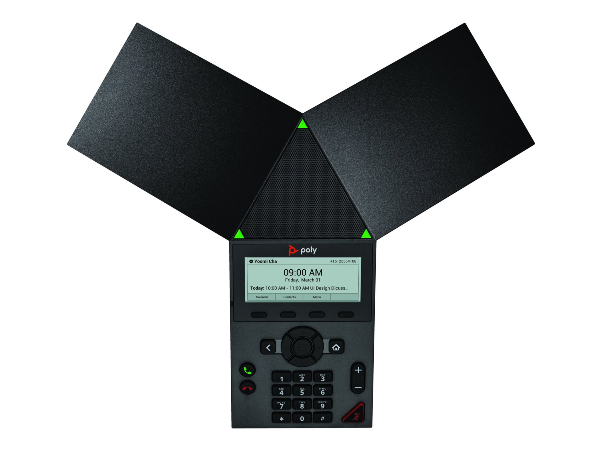 Thumbnail 4 of 8 for Poly Trio 8300 IP Conference Station - Corded - Wi-Fi, Bluetooth - Black