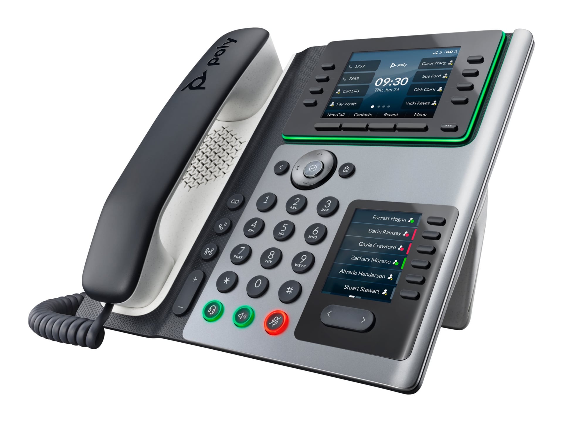 Poly Edge IP Phone - Corded - Corded - Desktop