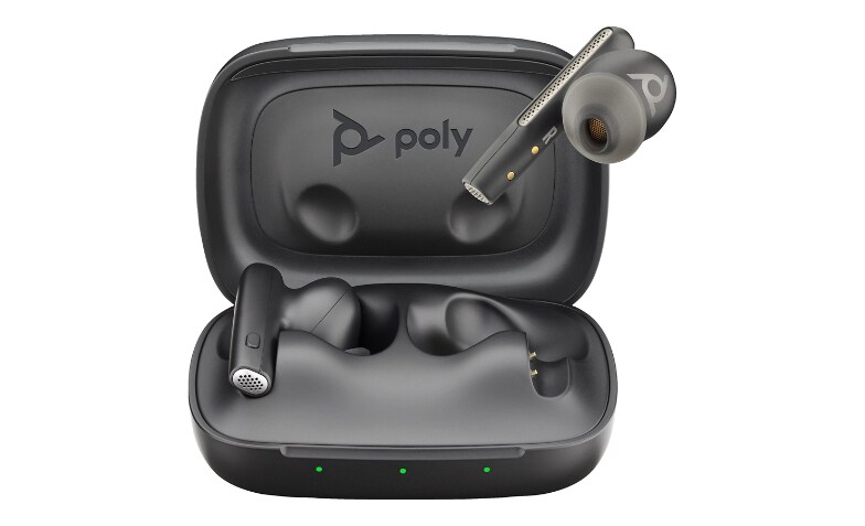 60 Poly - with Headsets Wireless Free - 7Y8H4AA true wireless mic earphones Voyager - UC