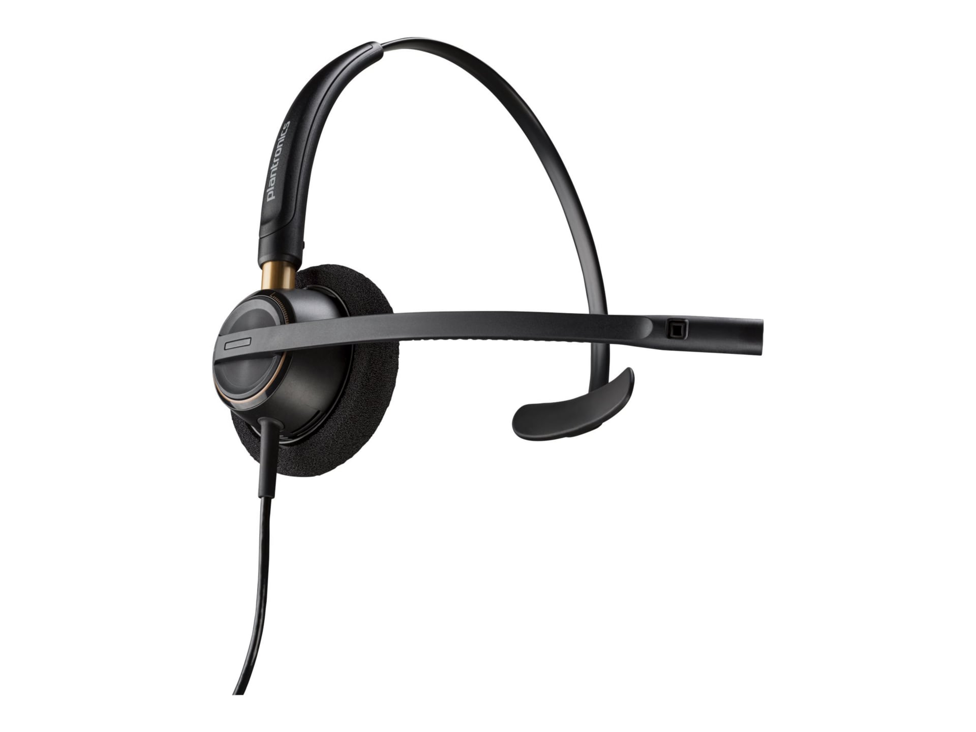 Poly EncorePro 510 with Quick Disconnect Monoaural Headset TAA