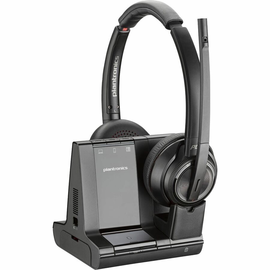 Thumbnail 5 of 9 for Poly Savi 8220-M Office Stereo DECT 1920-1930 MHz Headset TAA