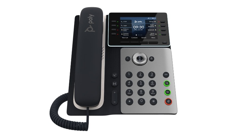 Poly Edge E350 IP Phone - Corded - Corded/Cordless - Wi-Fi