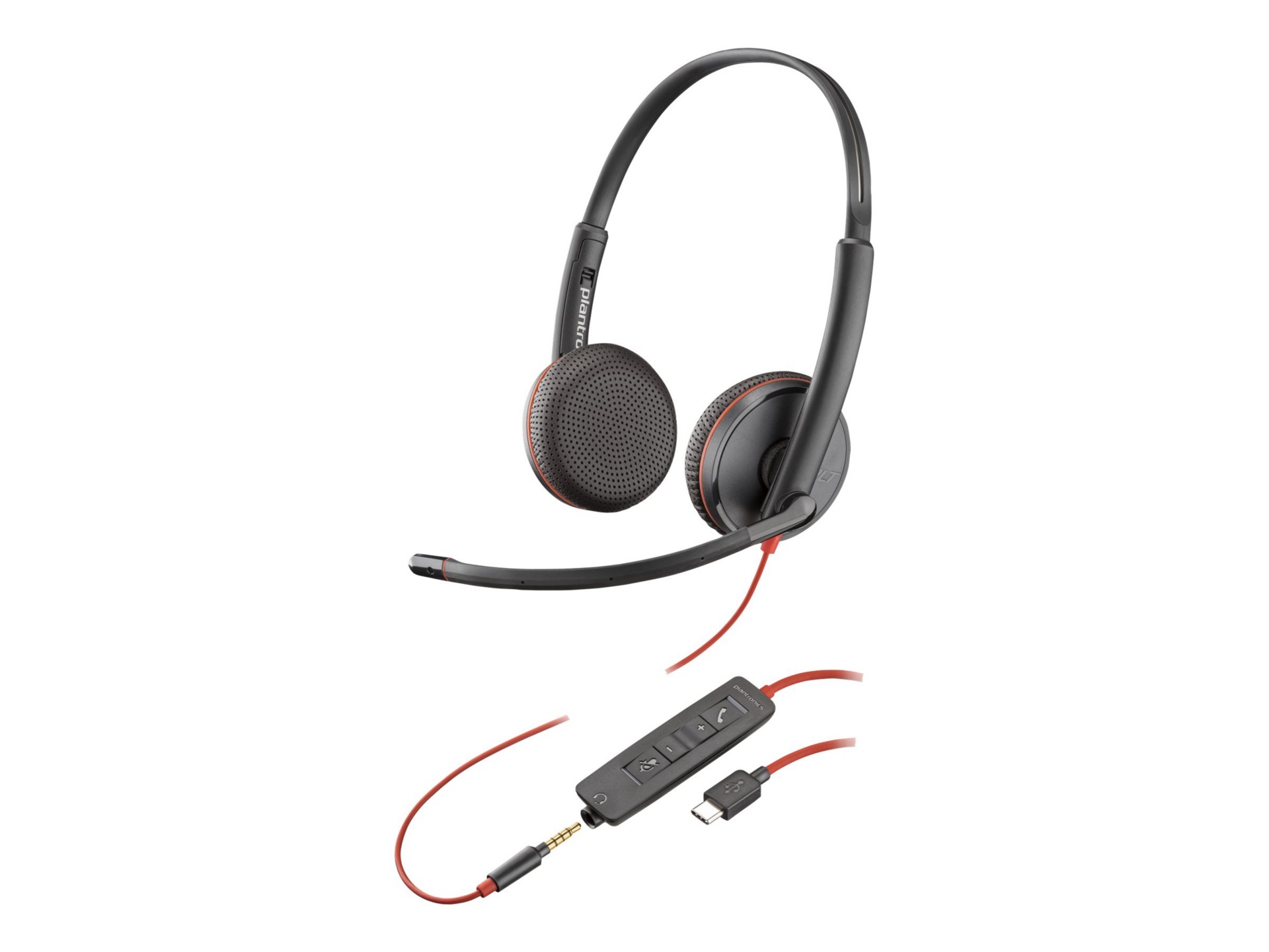 Poly Blackwire C3225 Stereo USB-C Headset