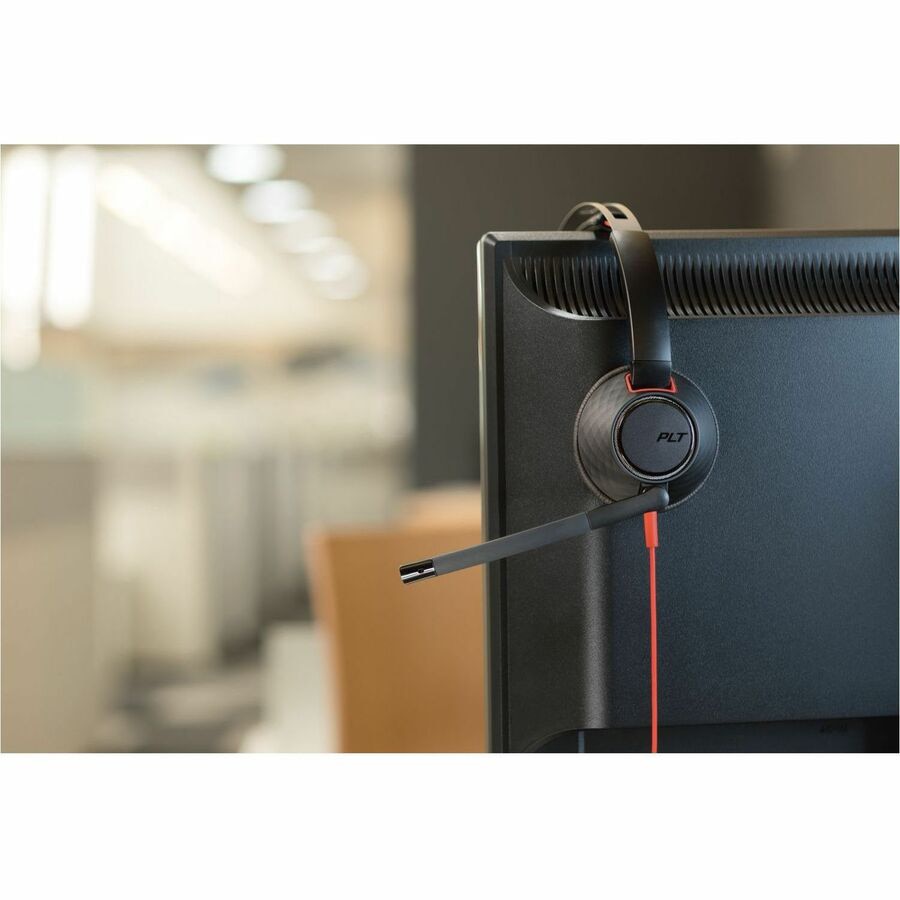 Thumbnail 3 of 4 for WVU Recommended Poly Blackwire 5210 Headset