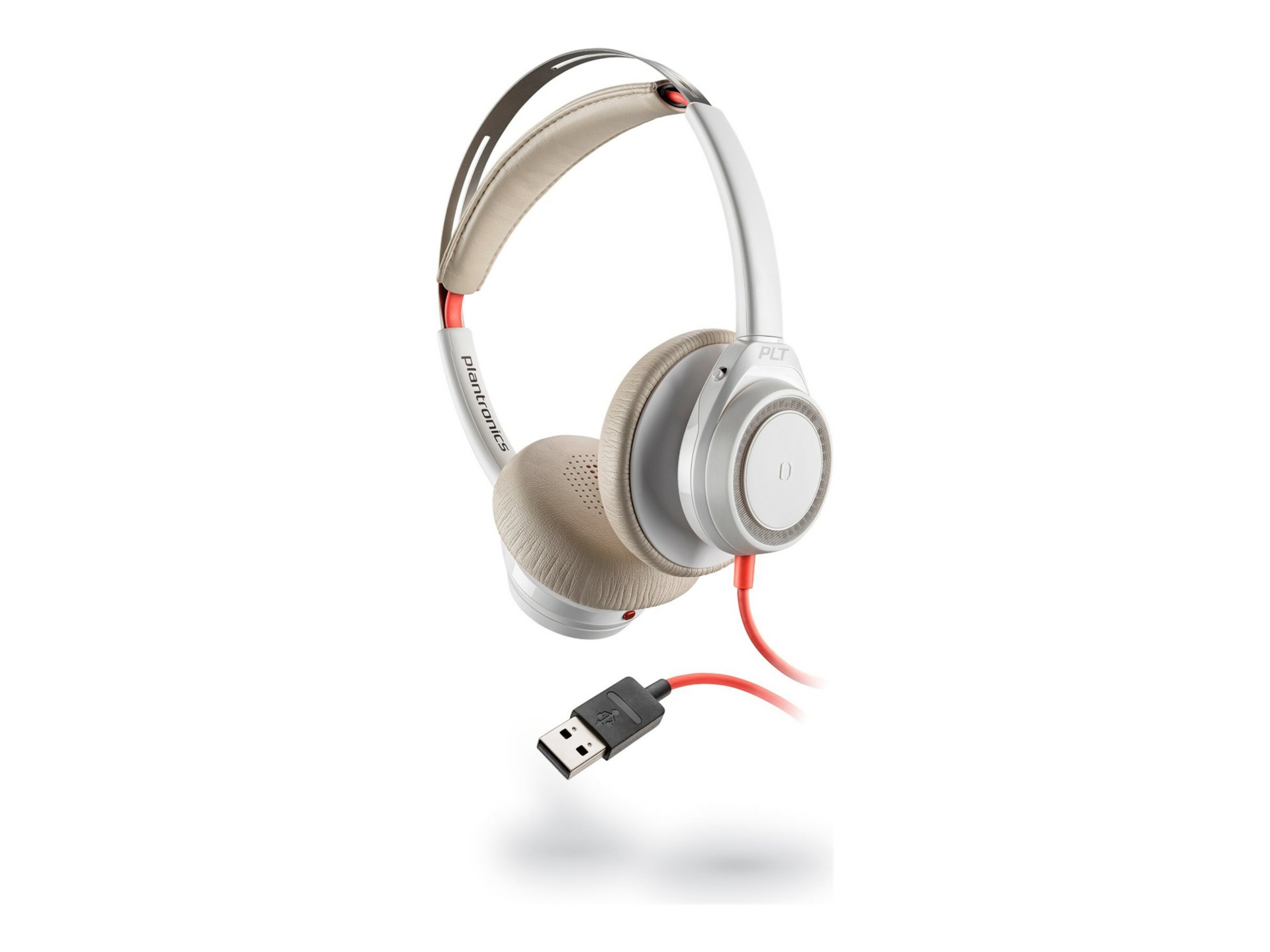 Poly Blackwire 7225 USB-A White Headset TAA