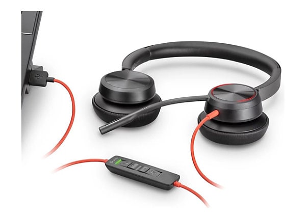 Poly Blackwire - headset - 805H3AA - Wired Headsets - CDW.com