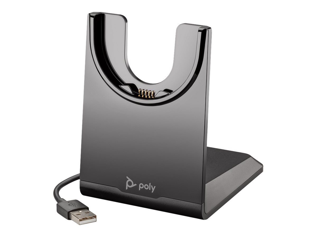 Poly charging stand