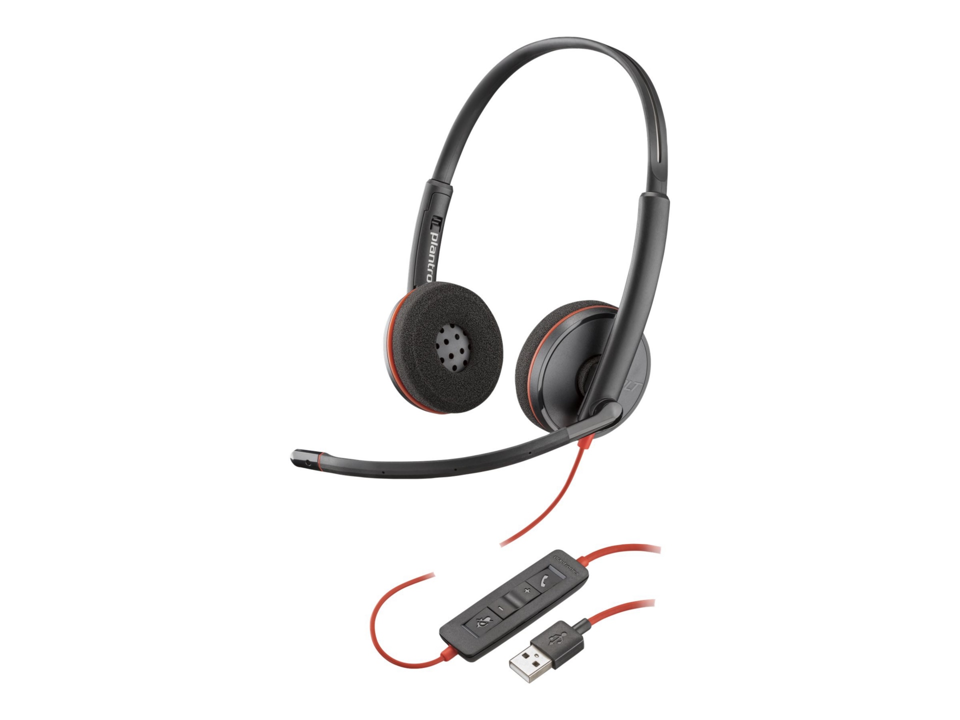 Poly Blackwire C3220 USB-A Black Headset