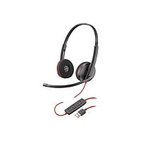 Poly Blackwire C3220 USB-A Black Headset