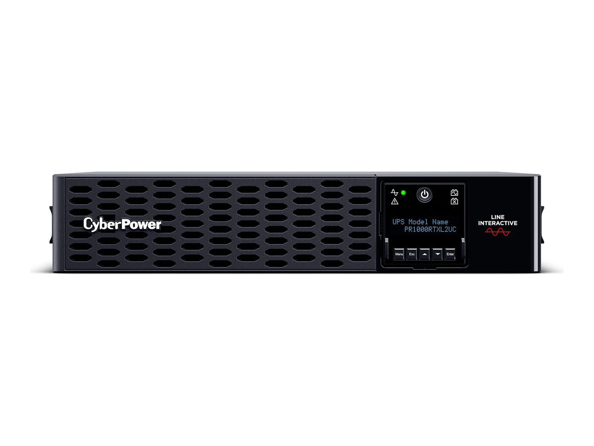 Thumbnail 2 of 3 for CyberPower Smart App Sinewave PR1000RTXL2UC - UPS - 1000 Watt - 1000 VA