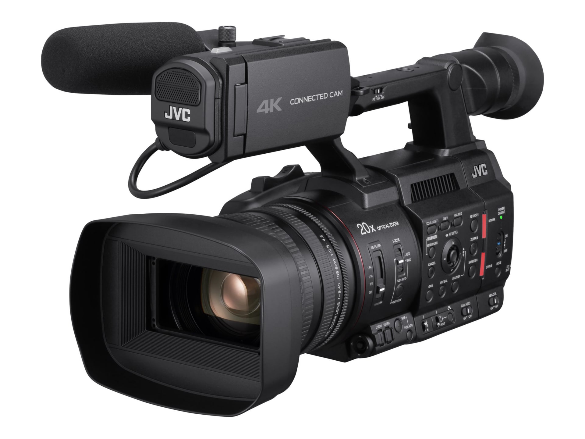 JVC CONNECTED CAM GY-HC500SPCN - camcorder - storage: flash card, solid sta