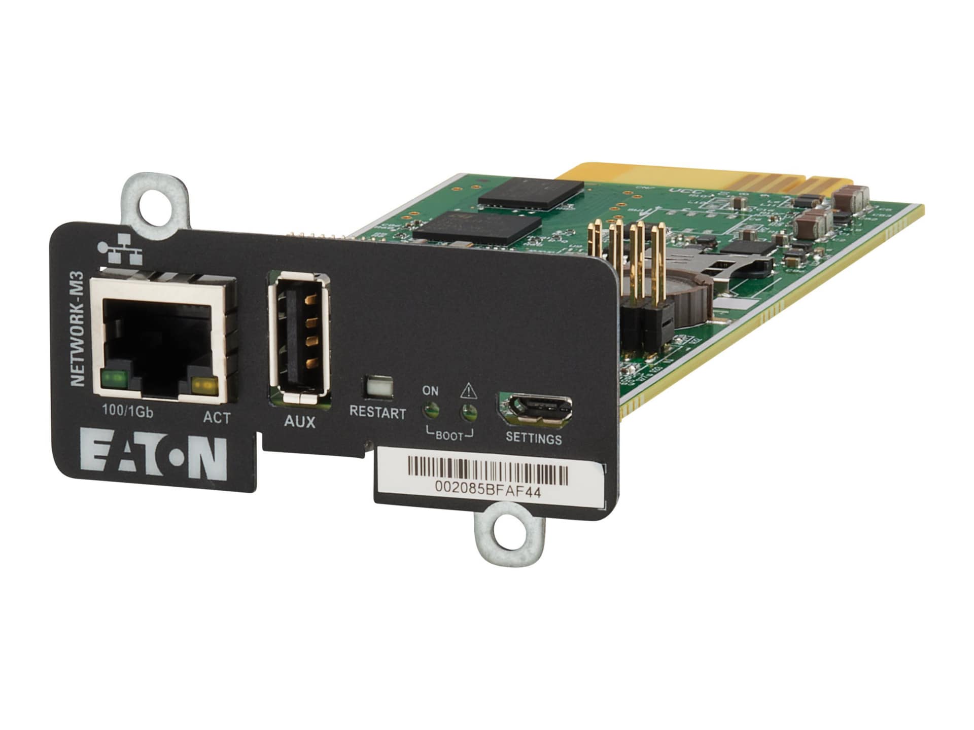 Eaton Cybersecure Gigabit NETWORK-M3 Card for UPS and PDU, UL 2900-1 and IEC 62443-4-2 Certified