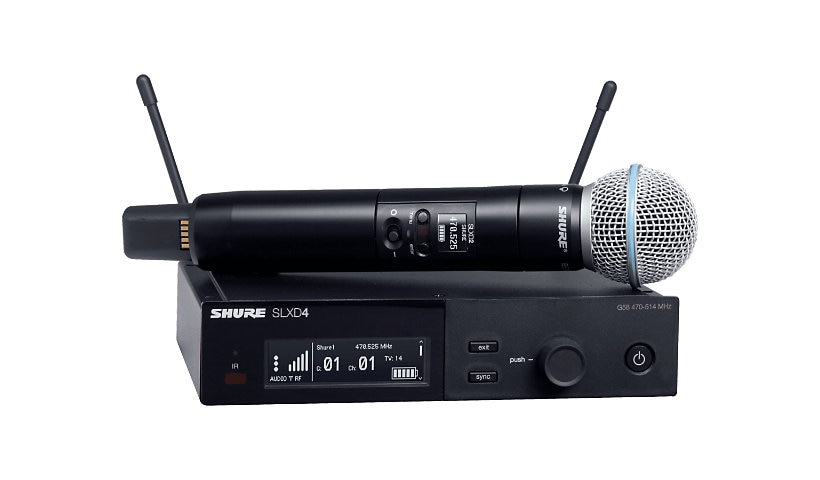 Shure SLXD24/B58 - J52 Band - wireless microphone system
