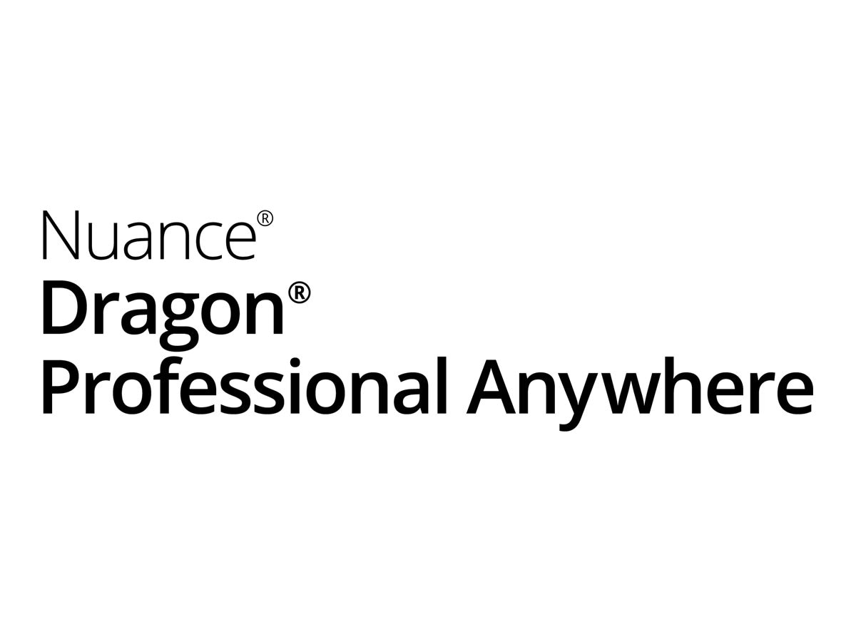 Dragon Professional Anywhere - Term Subscription - 1 license
