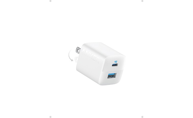 Anker 323 33W Charger - White - A2326J21-1 - Laptop Chargers