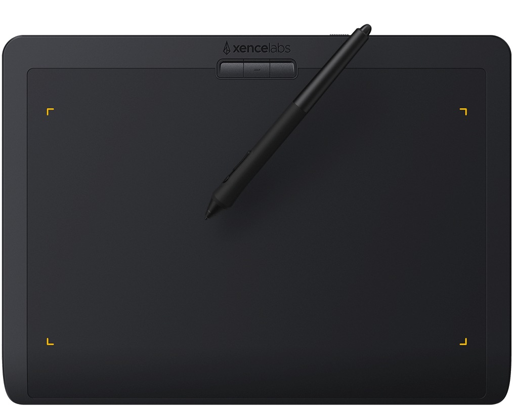 Xencelabs Pen Tablet Medium EDU Pack - Education Kit - digitizer - USB-C - carbon black