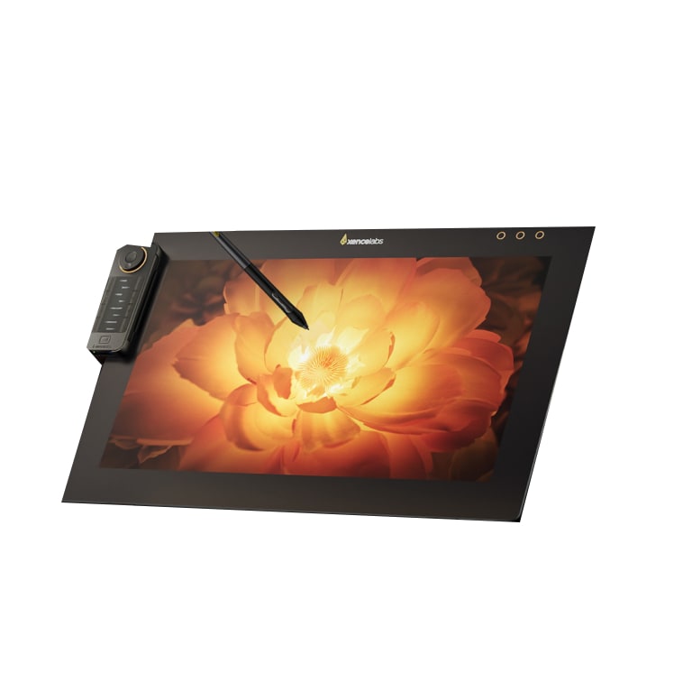 Xencelabs Pen Display 24" - digitizer - USB-C, HDMI, DisplayPort - carbon black