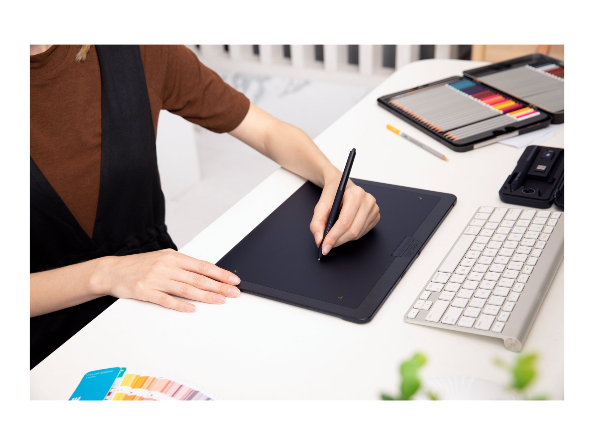 Xencelabs Thin Pen - active stylus - carbon black