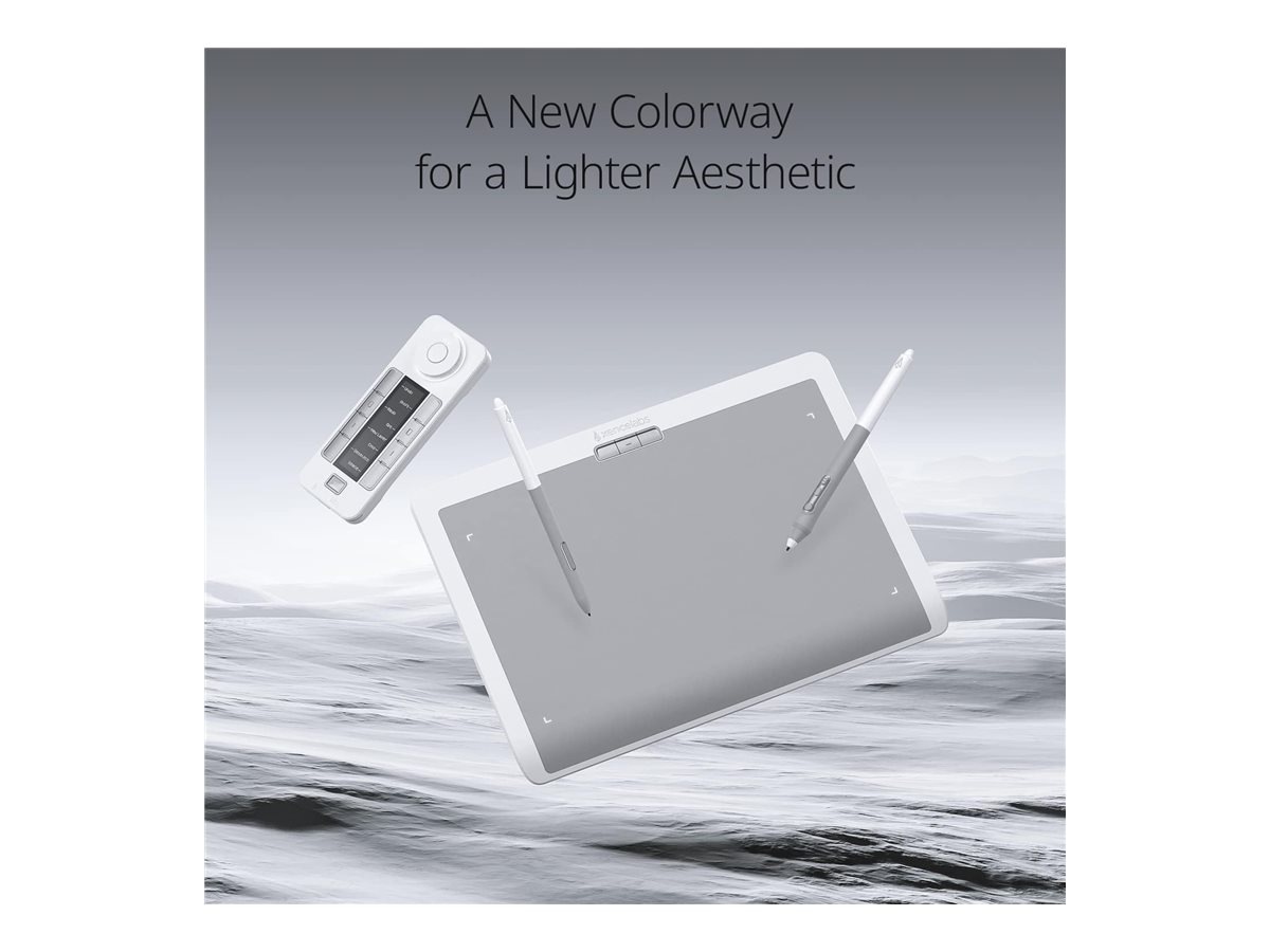 Thumbnail 6 of 9 for Xencelabs Pen Tablet Medium Bundle SE - digitizer - USB-C - white - with Quick Keys