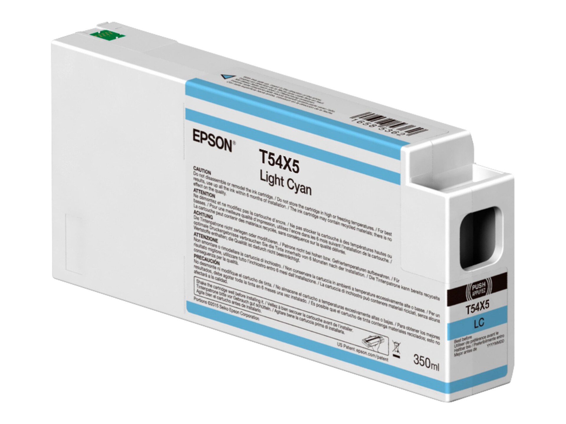Epson T54X5 - light cyan - original - ink cartridge